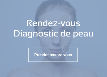 2 femmes avec des zooms sur des espaces de leur peau pour illustrer les diagnostics en pharmacie